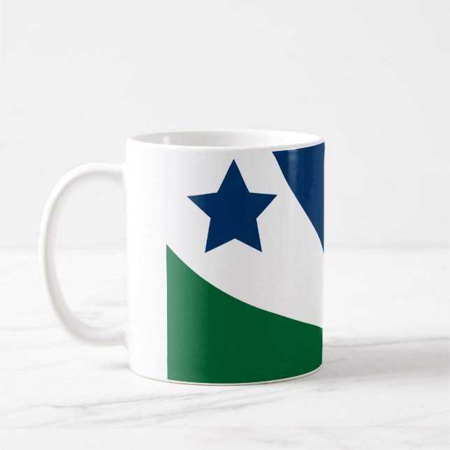 Mug Drapeau de Spring Hill, Tennessee (Gauche)