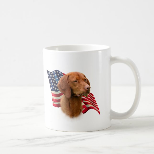 Mug Drapeau de Vizsla (Droite)
