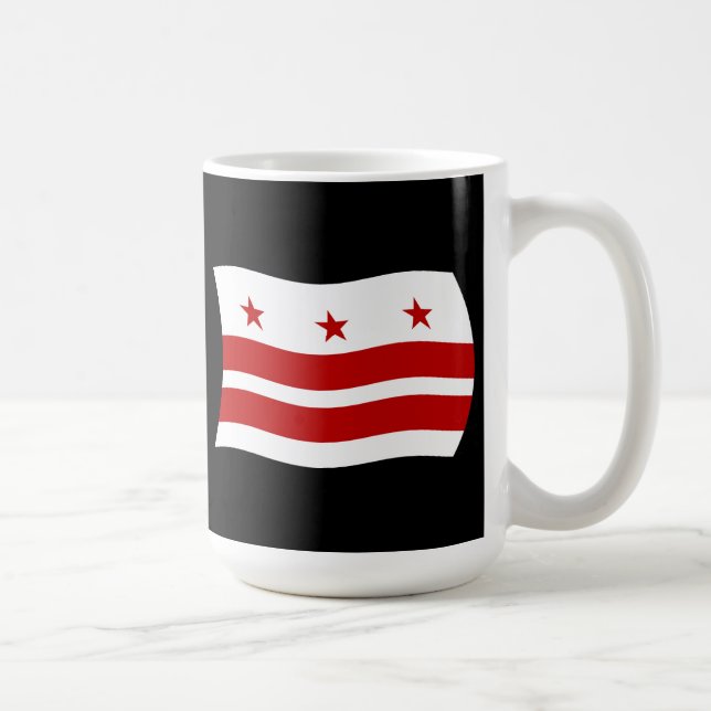 Mug Drapeau de Washington D.C. (Droite)