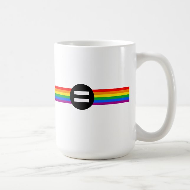 Mug Drapeau des droits gays (Droite)