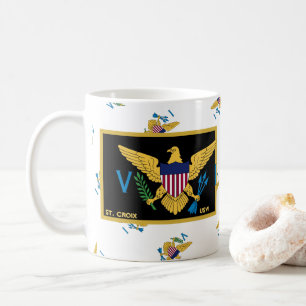 Mug Drapeau des îles Vierges américaines Sainte-Croix 