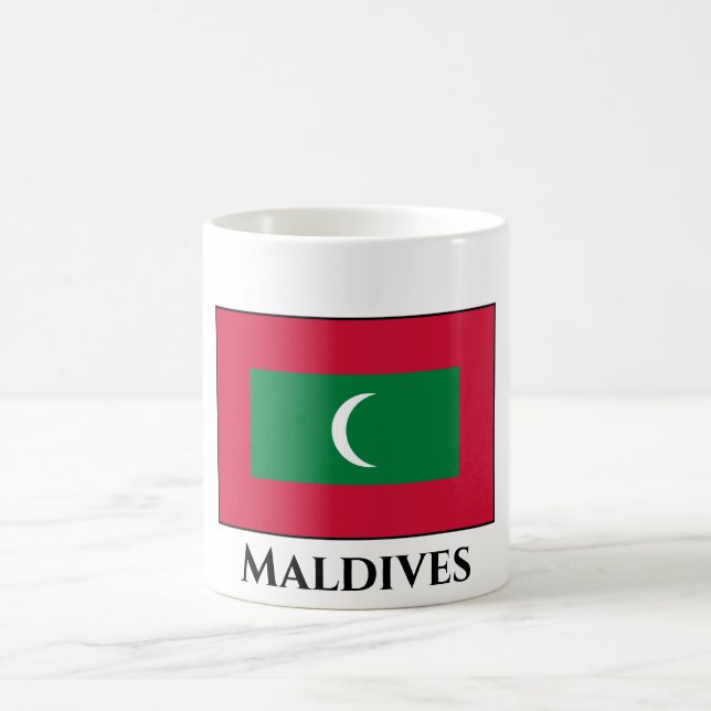Mug Drapeau des Maldives (Centre)