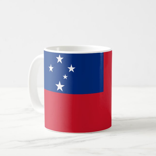 Mug Drapeau des Samoa (Devant gauche)
