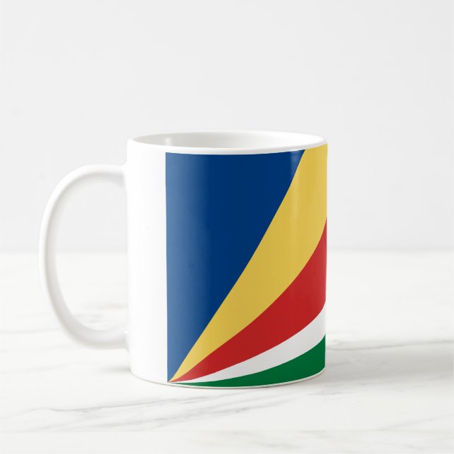 Mug Drapeau des Seychelles (Gauche)