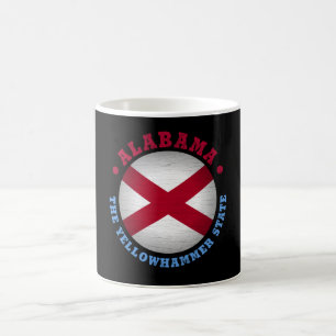MUG DRAPEAU D'ÉTAT D'ALABAMA