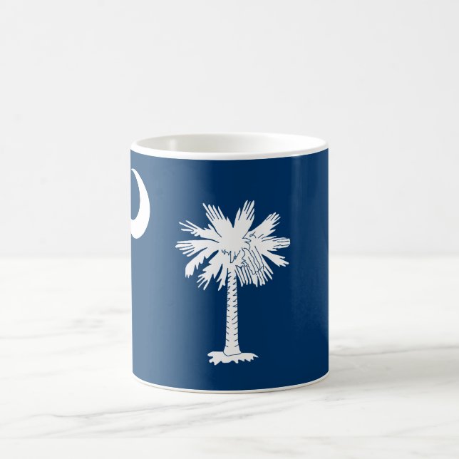 Mug Drapeau d'État de Caroline du Sud (Centre)