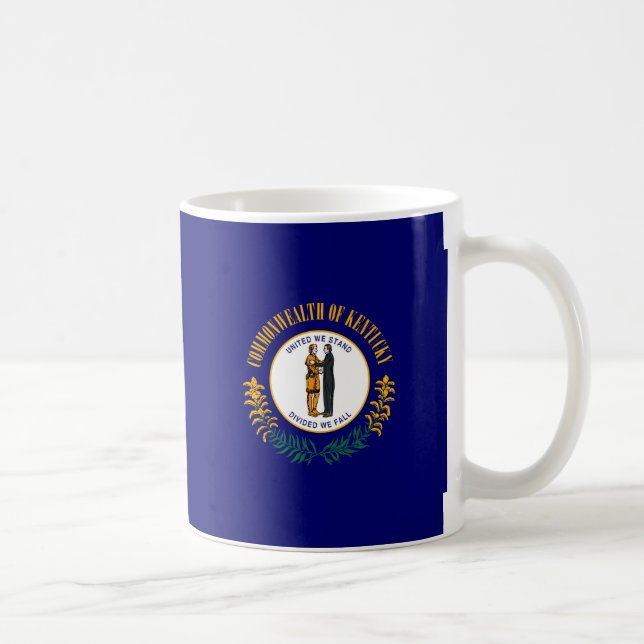 Mug Drapeau d'État du Kentucky (Droite)