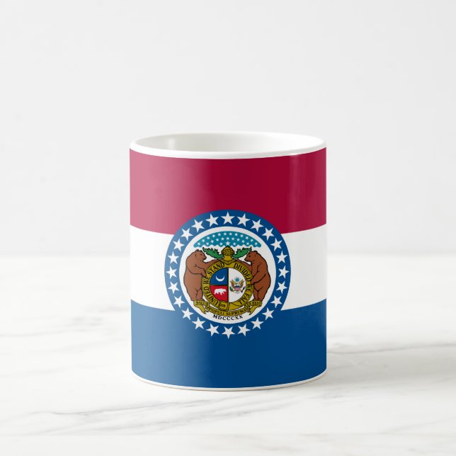 Mug Drapeau d'État du Missouri (Centre)