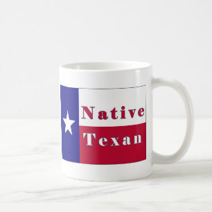 Mug Drapeau d'étoile solitaire texane