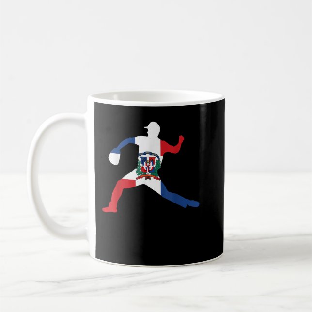 Mug Drapeau Dominicain - République Dominicaine Baseba (Gauche)