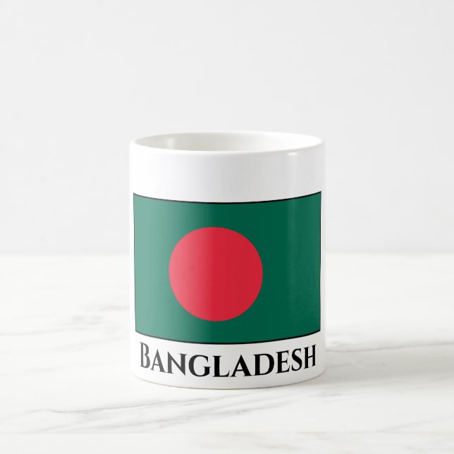 Mug Drapeau du Bangladesh (Centre)