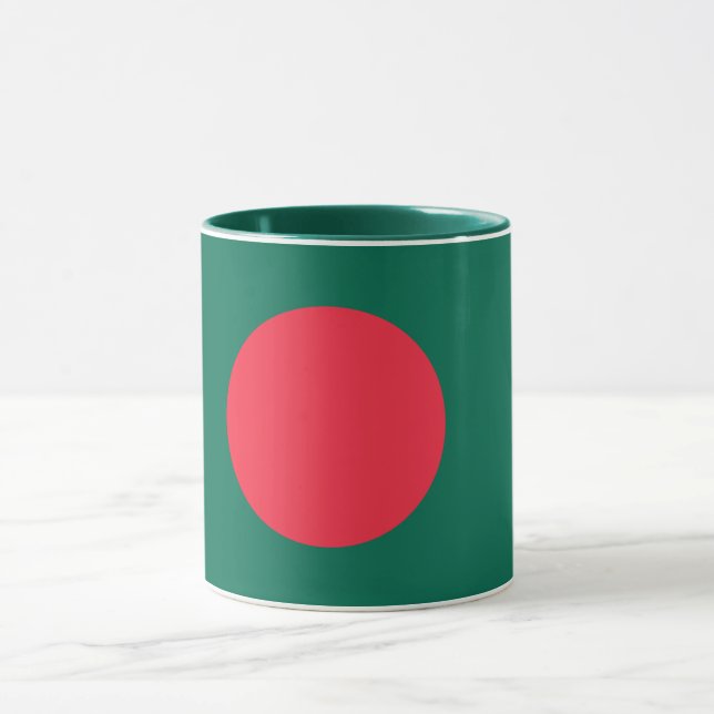Mug Drapeau du Bangladesh (Bangladesh) (Centre)