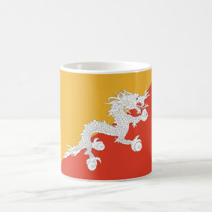 Mug Drapeau du Bhoutan