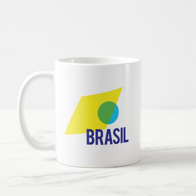 Mug Drapeau du Brésil (Gauche)