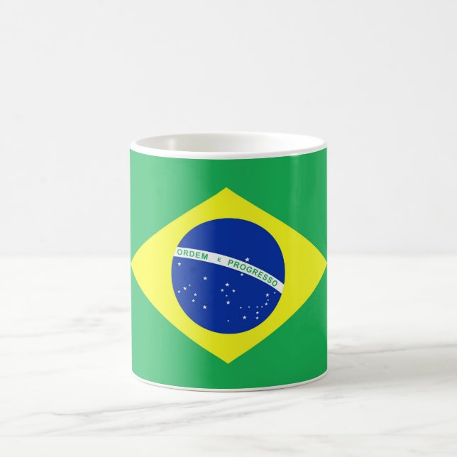 Mug Drapeau du Brésil (Centre)