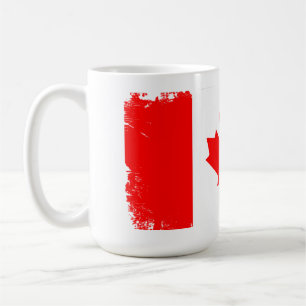 Mug Drapeau du Canada en détresse 