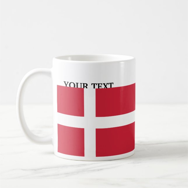 Mug Drapeau du Danemark (Gauche)