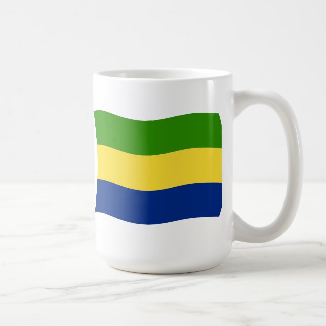 Mug Drapeau du Gabon (Droite)