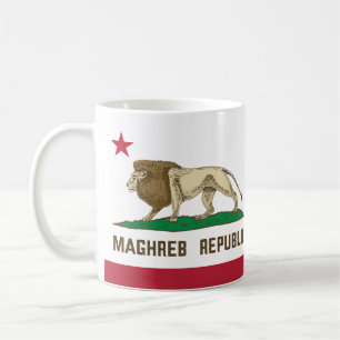 Mug Drapeau du Lion de la République du Maghreb Fierté