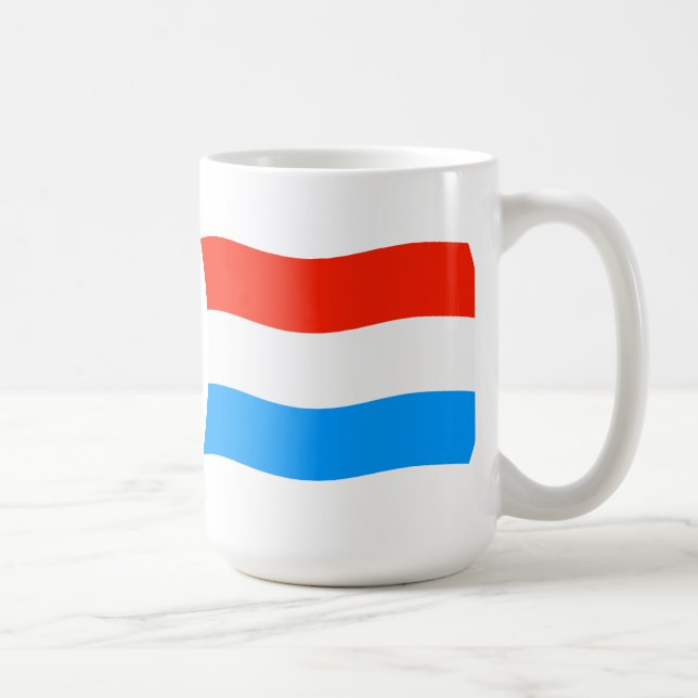 Mug Drapeau du Luxembourg (Droite)