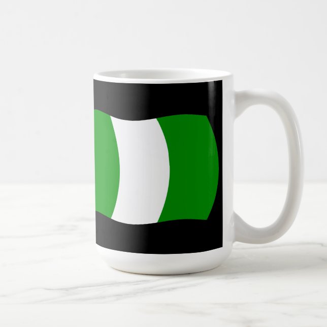 Mug Drapeau du Nigéria (Droite)