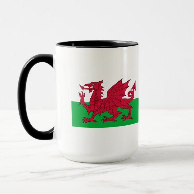 Mug Drapeau du Pays de Galles (Gauche)