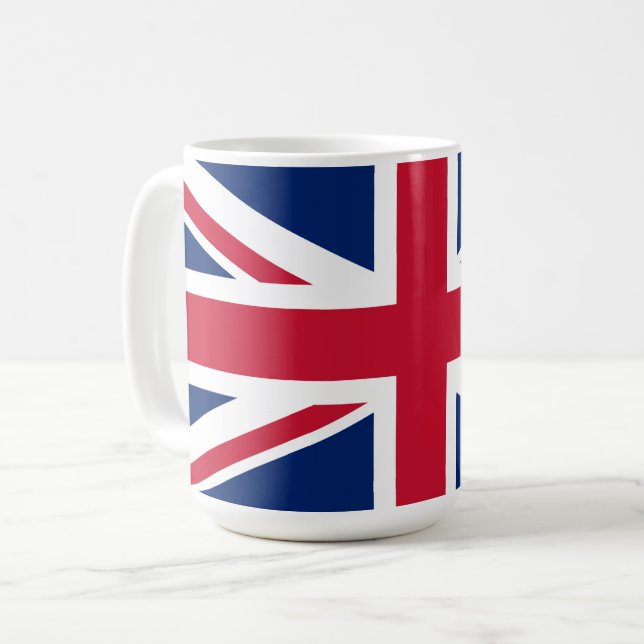 Mug Drapeau du Royaume-Uni (Devant gauche)