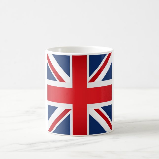 Mug Drapeau du Royaume-Uni cool (Centre)