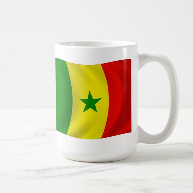 Mug Drapeau du Sénégal (Droite)