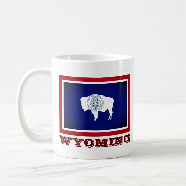 Mug Drapeau du Wyoming (Gauche)