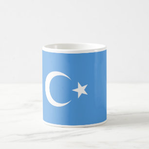 Mug Drapeau est de Turkestan Uyghur