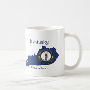 Mug Drapeau et carte du Kentucky