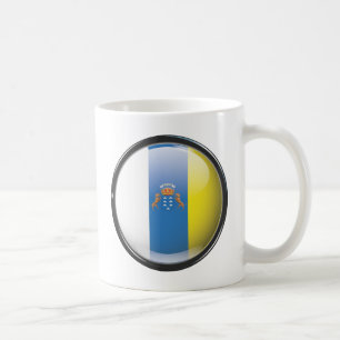 Mug Drapeau et escudo des Iles Canaries