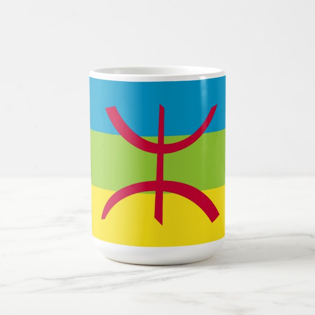 Mug drapeau ethnique berbère (Centre)