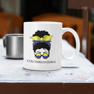 Mug Drapeau féminin colombien CUTE COLOMBIANISIMA
