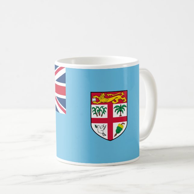 Mug Drapeau Fidji (Devant droit)