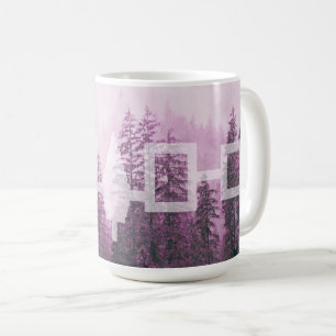 Mug Drapeau forestier bruyant de Haudenosaunee