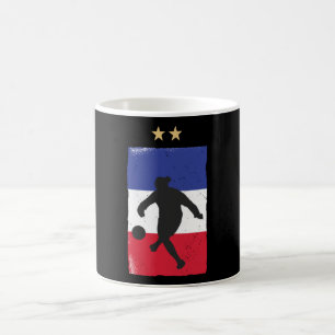 Mug Drapeau français du drapeau français du maillot de