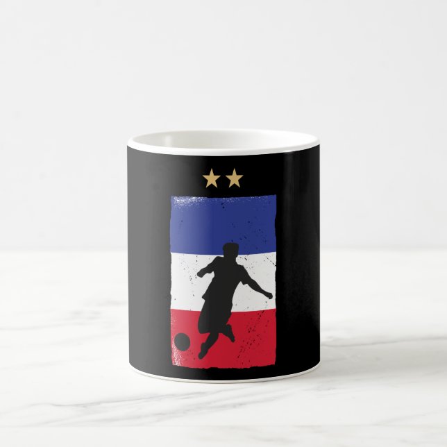 Mug Drapeau français du drapeau français du maillot de (Centre)