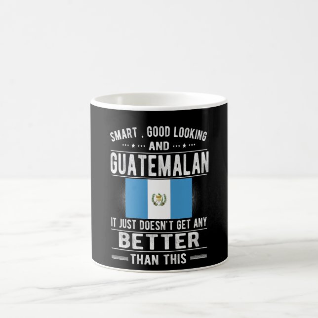 Mug Drapeau guatémaltèque Fières racines guatémaltèque (Centre)