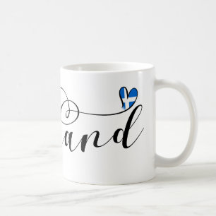 Mug Drapeau Heart Shetland, Îles Shetland