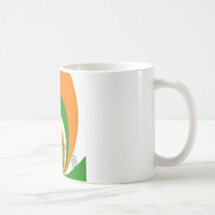 Mug Drapeau indien Kaleidoscope : Unité et patriotisme