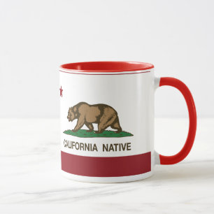 Mug Drapeau indigène de République de la Californie