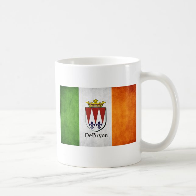 Mug Drapeau irlandais DeBryan (Droite)