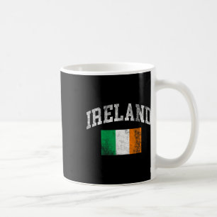 Mug Drapeau irlandais d'Irlande vintage Fête de la Sai