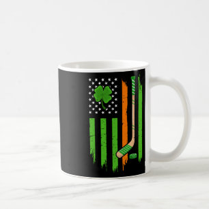 Mug Drapeau irlandais Shamrock chanceux amateur de hoc
