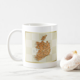 Mug Drapeau Irlande + Musique de carte