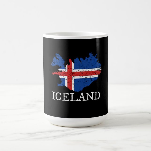 Mug Drapeau Islande (Centre)