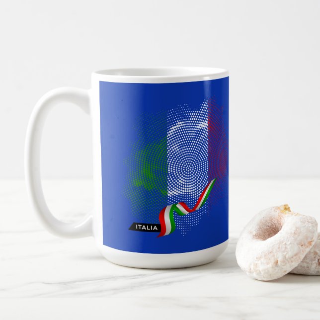 Mug Drapeau italien (Avec donut)