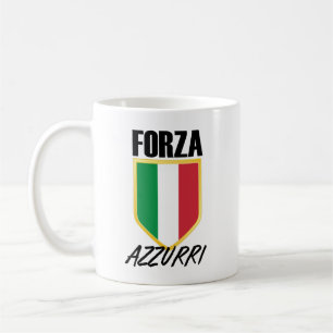 Mug Drapeau italien Forza Azzurri